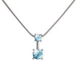 Annaleece Sweet Aquamarine necklace