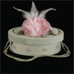 Bearington Vintage Rose Hat Box