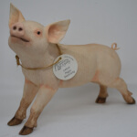 Country Artists Natural World piglet stretching