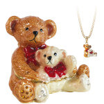 Hidden Treasures Secrets Teddy and Baby Bear
