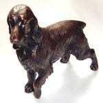 Northlight Springer Spaniel Standing (bronze)