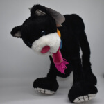 Russ Berrie black poseable cat